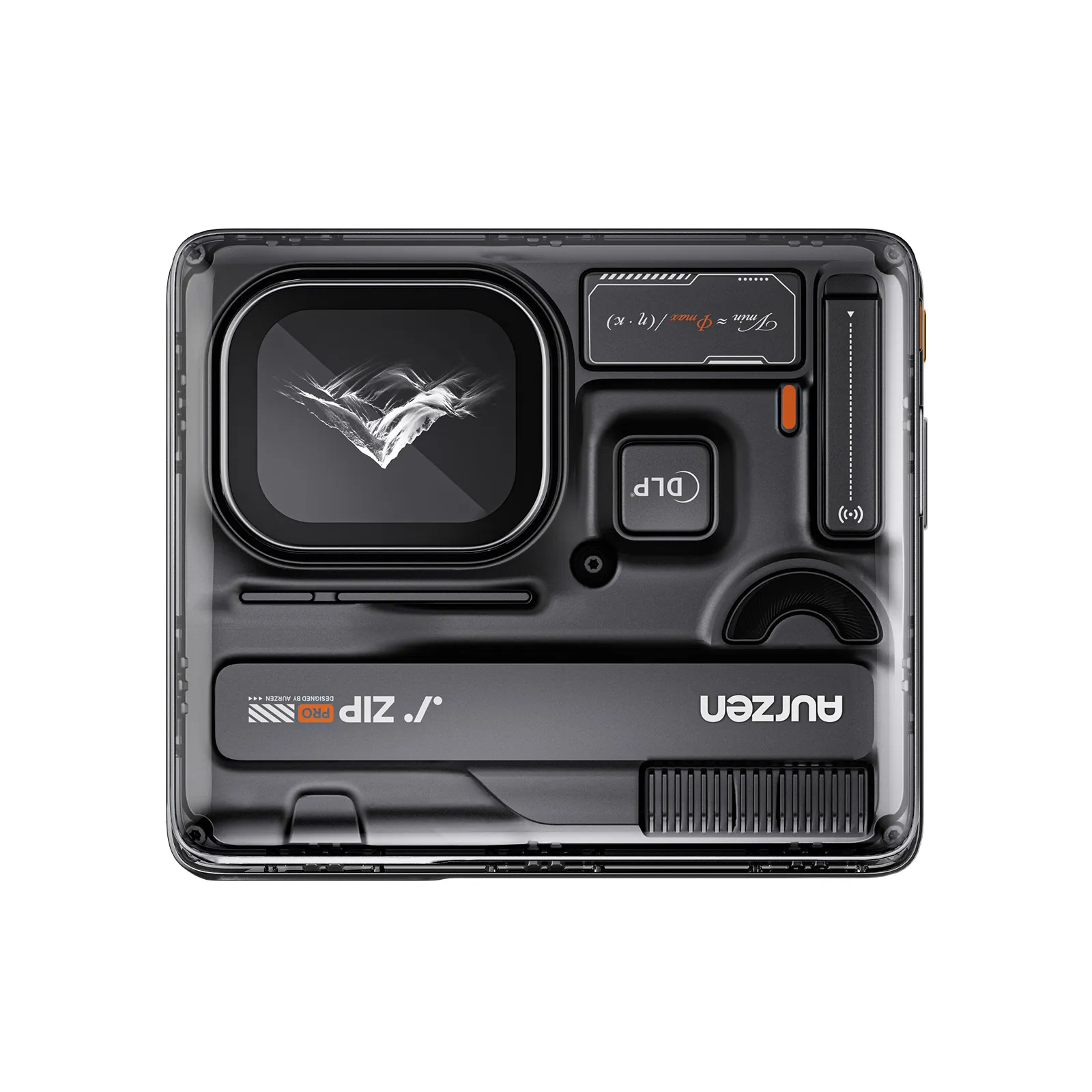 Aurzen ZIP Pro Tri-Fold Full HD Portable Projector - The Folded Screen angle 2