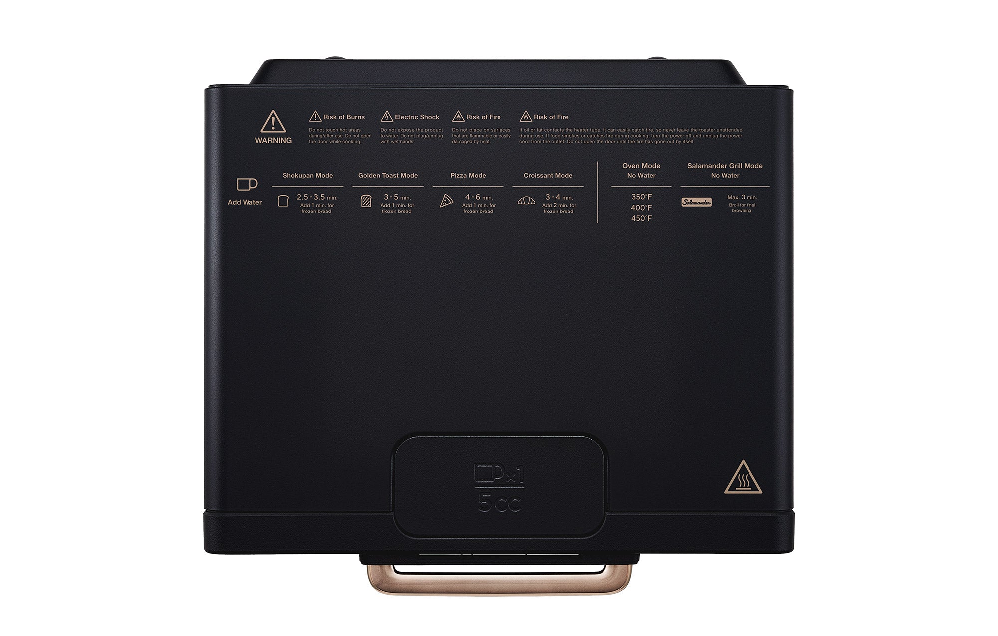 BALMUDA Toaster - The Golden Crust angle 4