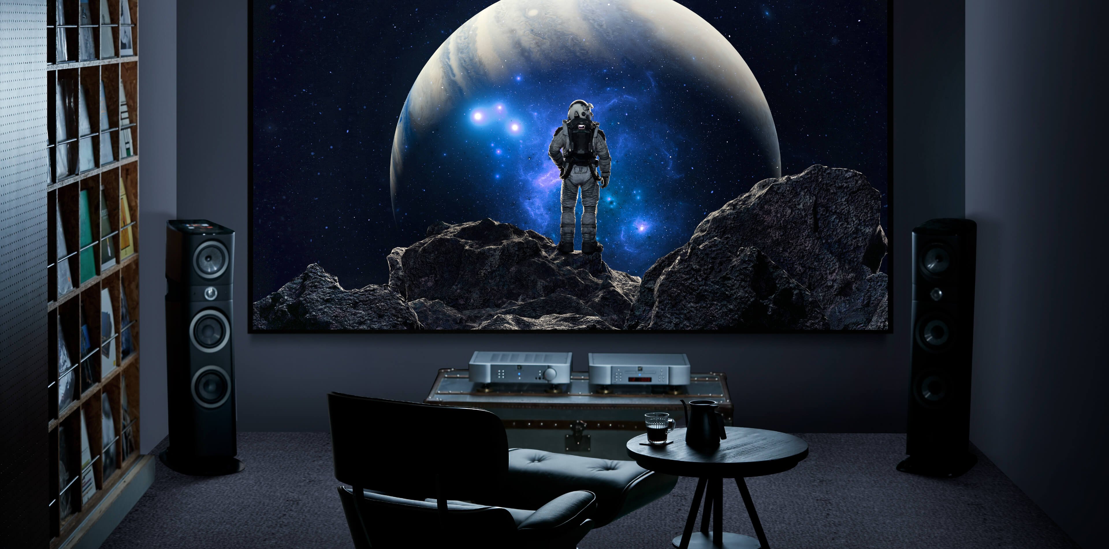 BenQ W4100i - The Cinema Hearth angle 9