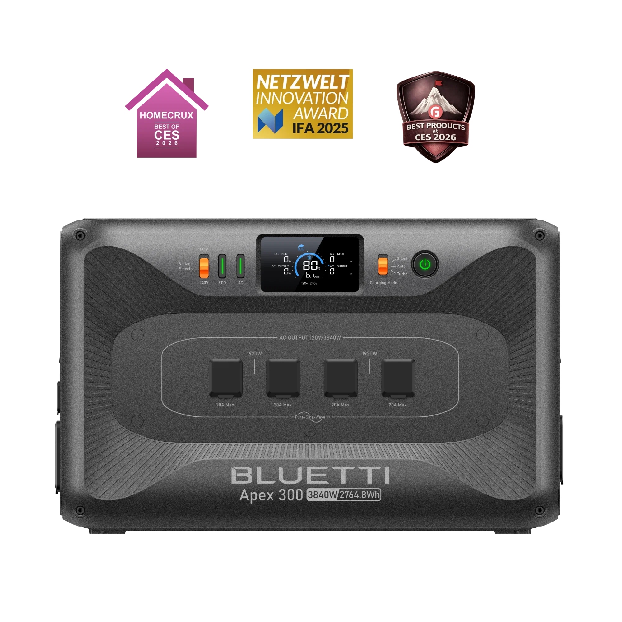 BLUETTI Apex 300 + Charger 1