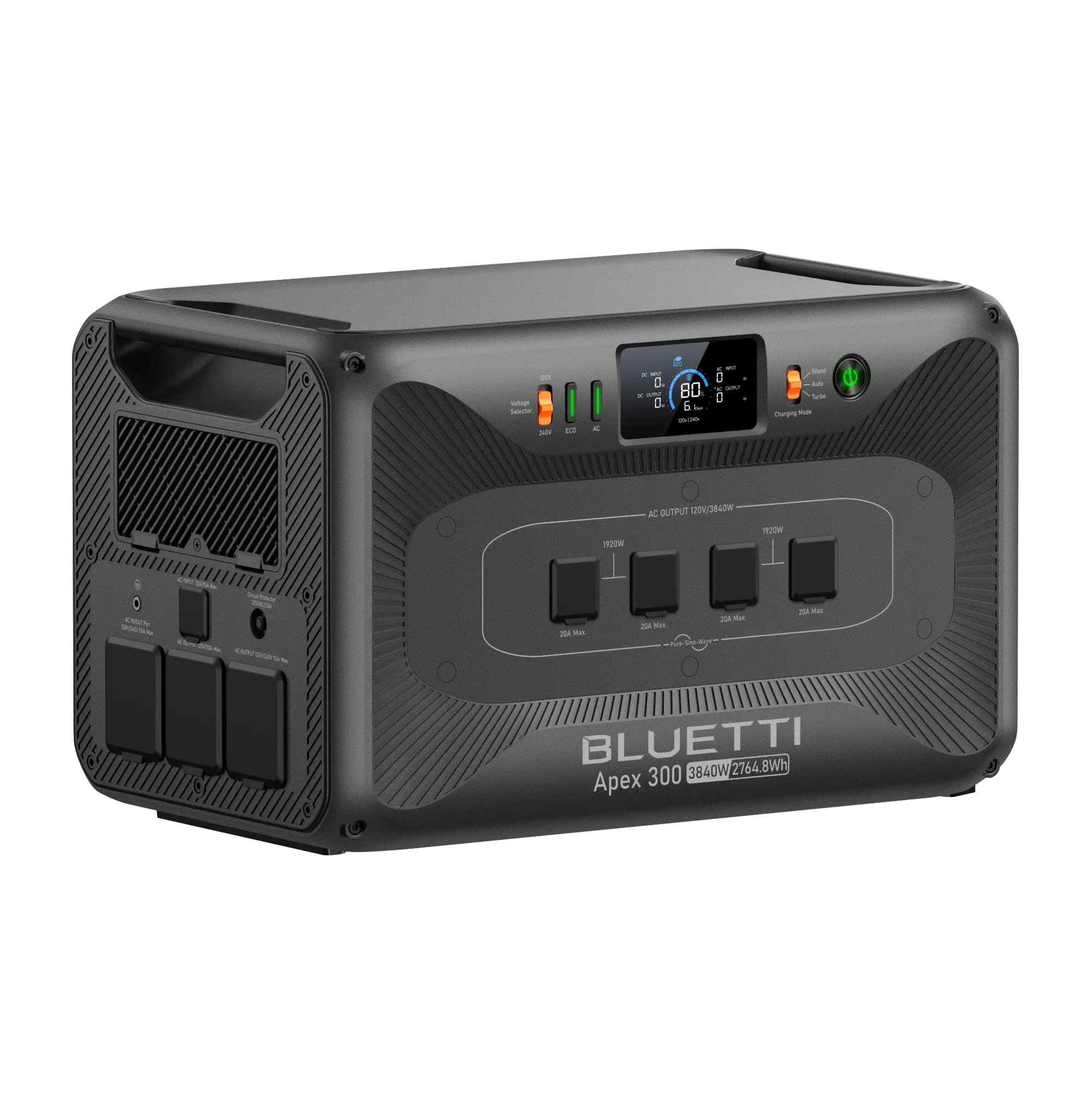 BLUETTI Apex 300 + Charger 1 - The Reserve Gate angle 4