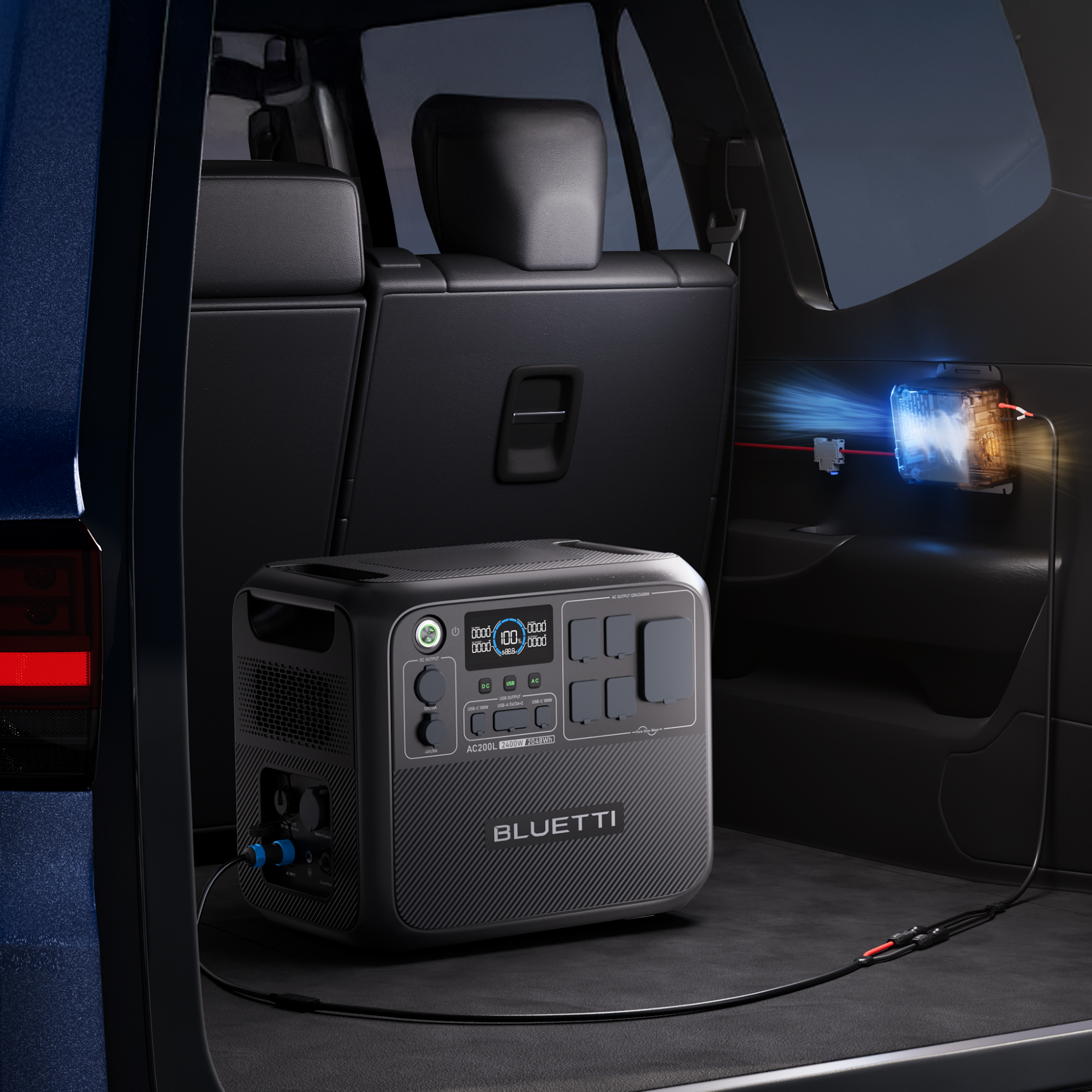 BLUETTI Charger 1 - The Quiet Conduit angle 9