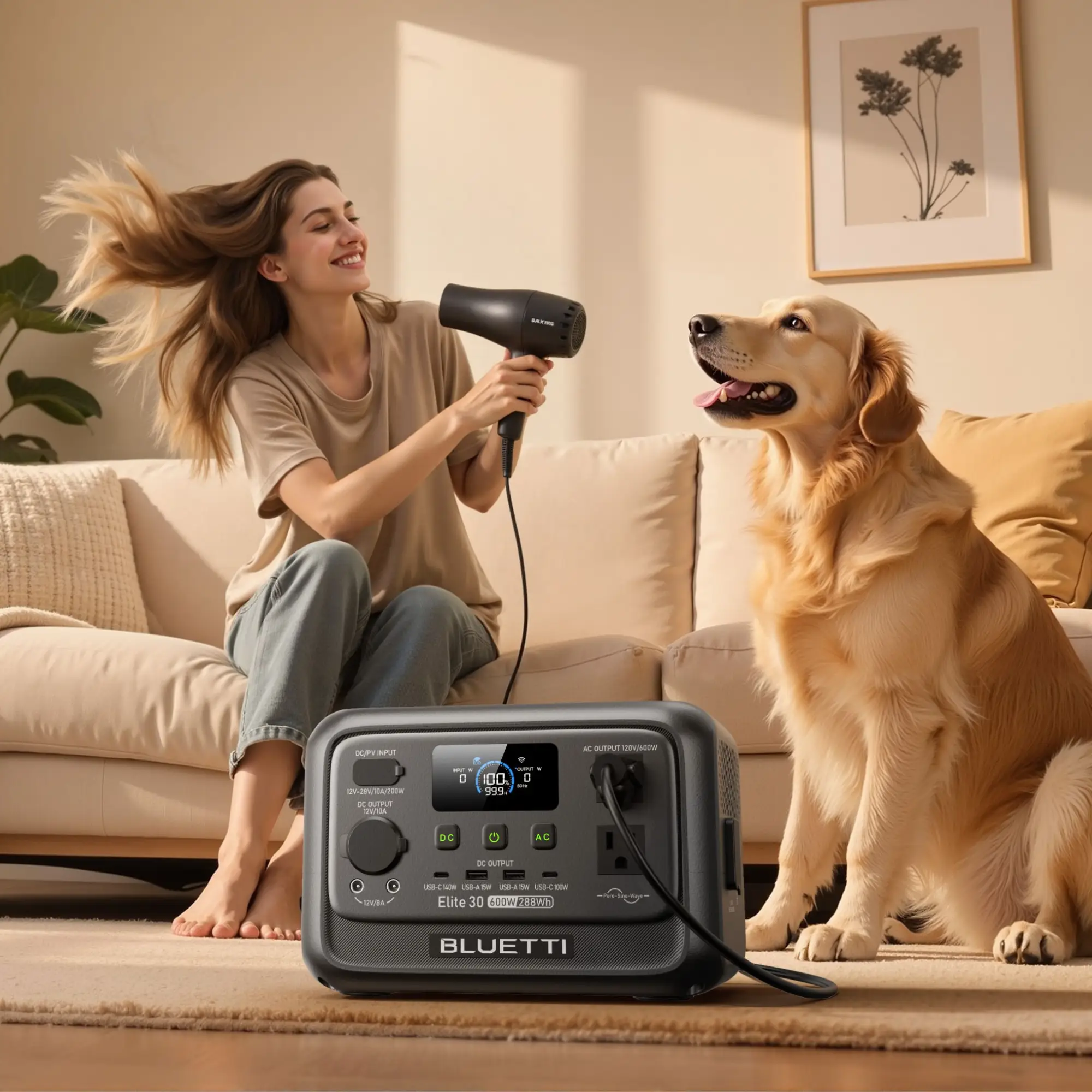 BLUETTI Elite 30 V2 Portable Power Station gallery view 9