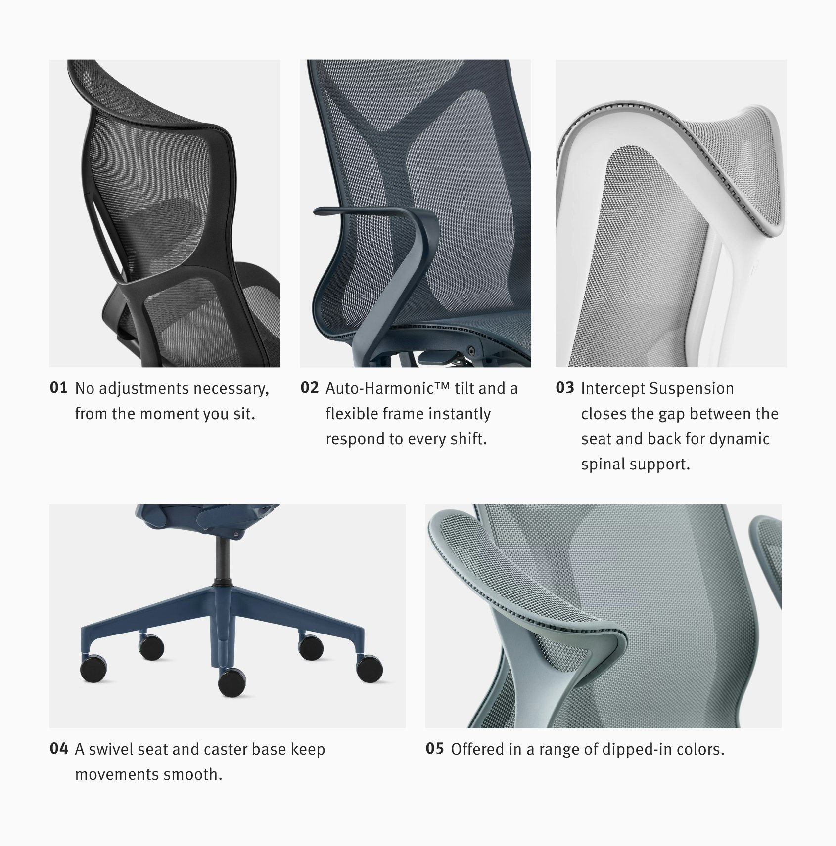 Herman Miller Cosm Chair - The Cosm angle 5