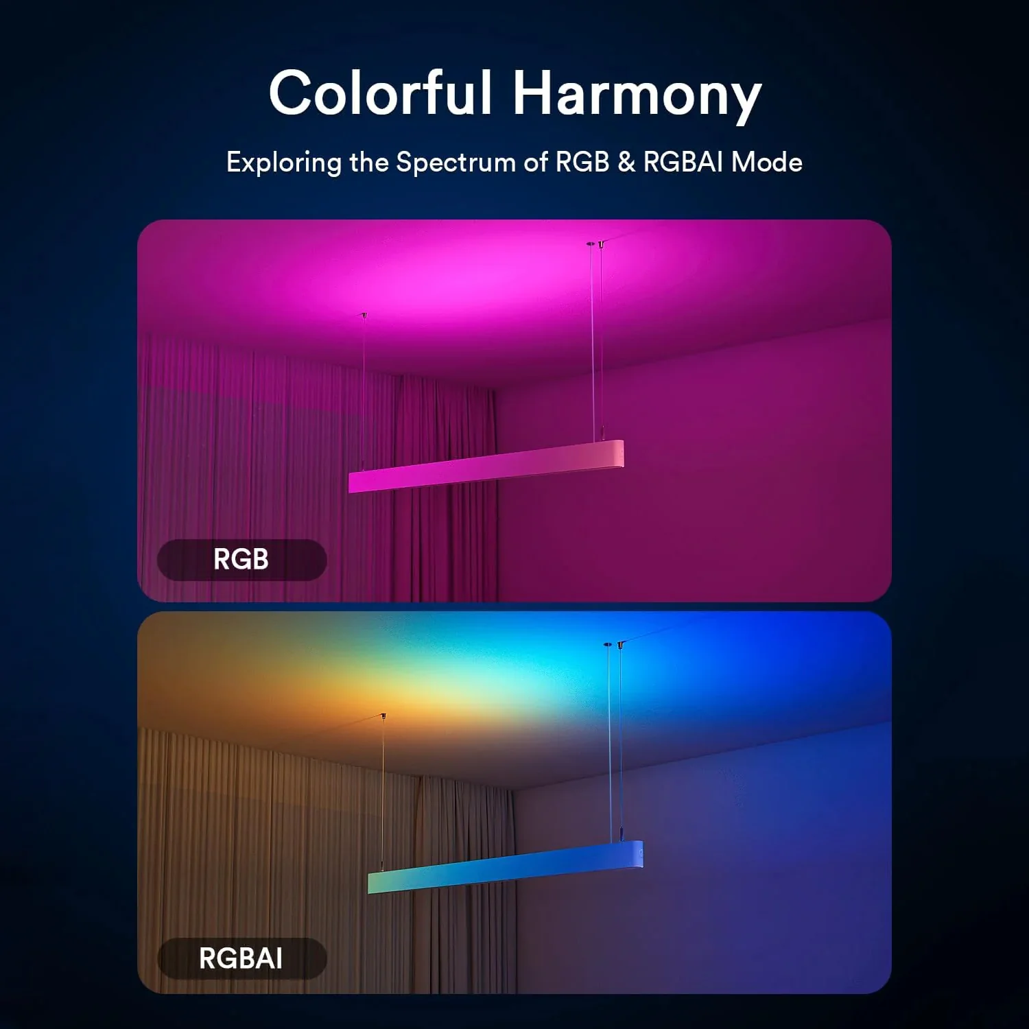 Lumary Smart RGBAI Linear Light (L-LL47A1) gallery view 4