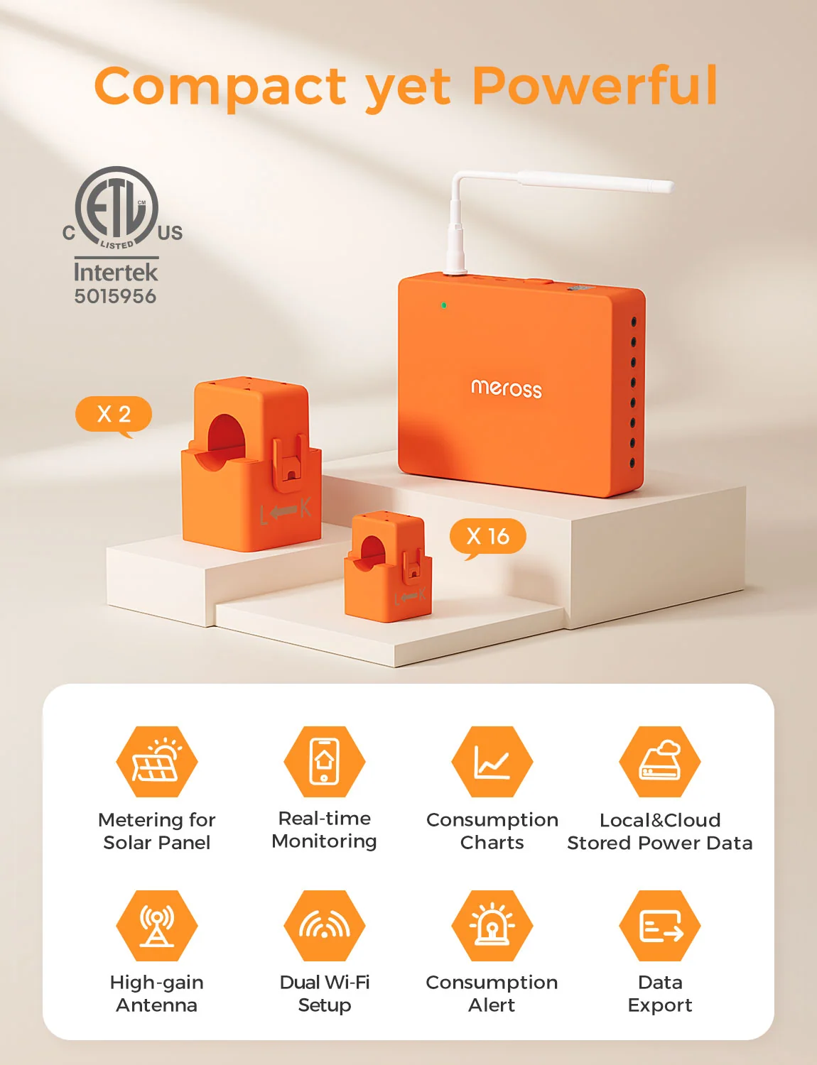 Meross Smart Energy Monitor EM16P gallery view 4