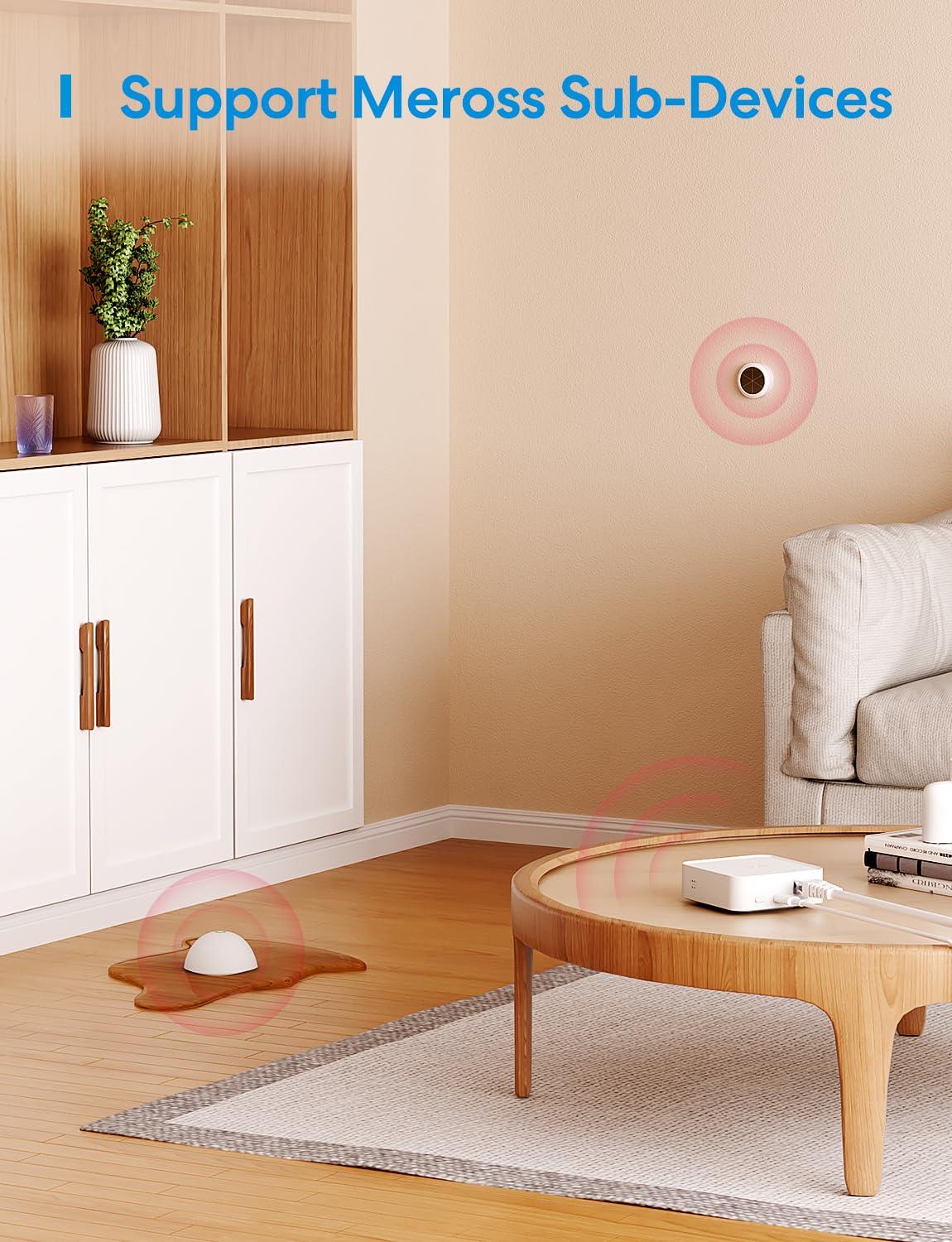 Meross Matter Smart Hub MSH450MA - The Quiet Gate angle 5