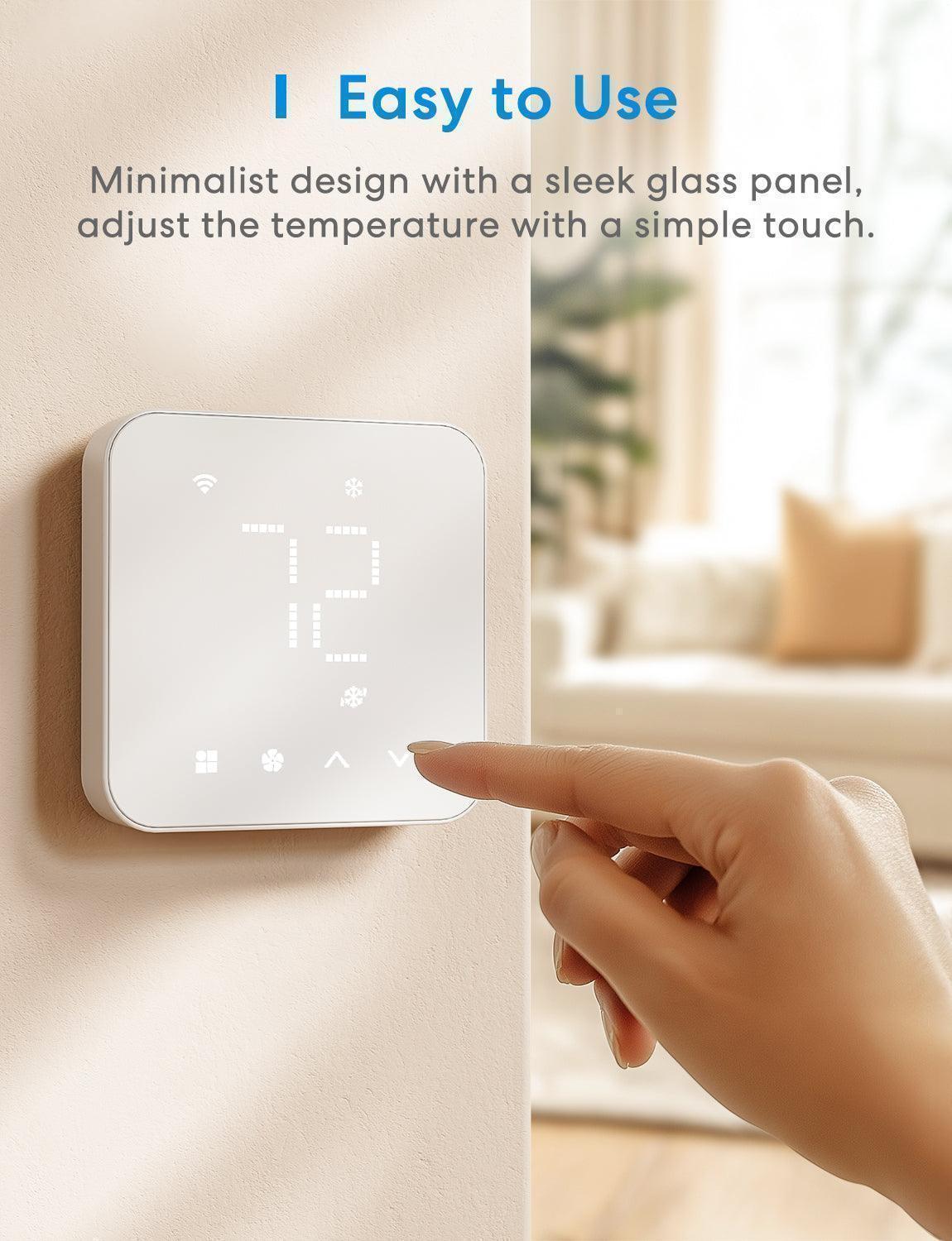 Meross Matter Smart Thermostat MTS300MA gallery view 2