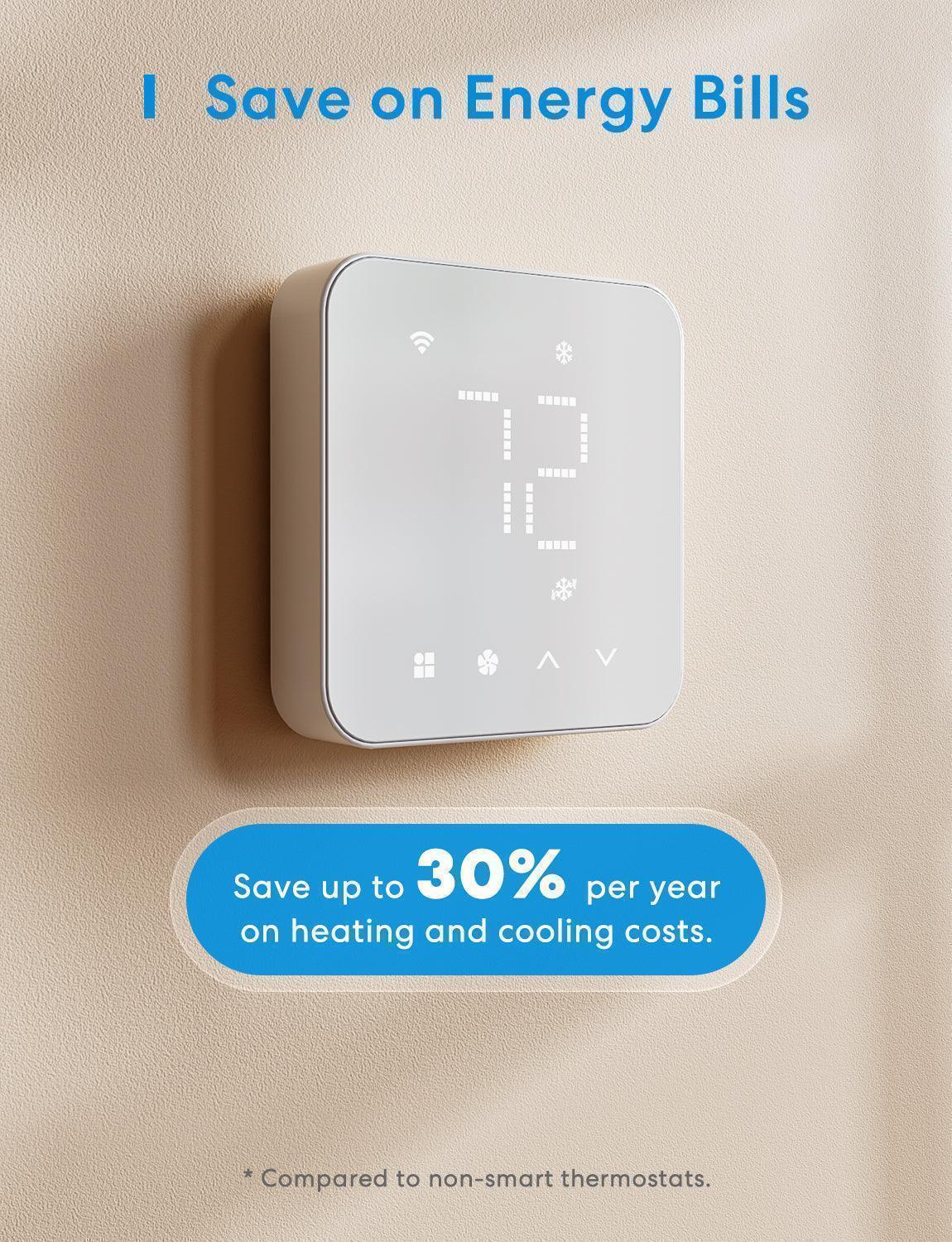 Meross Matter Smart Thermostat MTS300MA gallery view 7