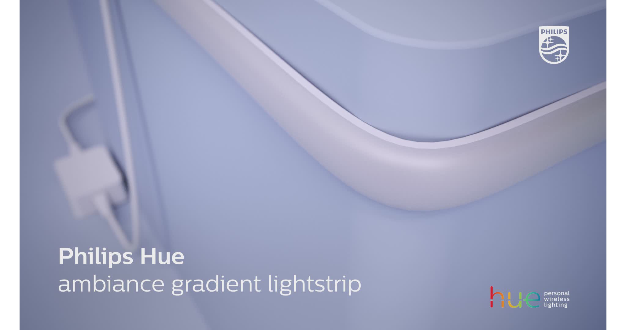 Philips Hue Gradient Lightstrip 80 Inch - The Paint of Light angle 3