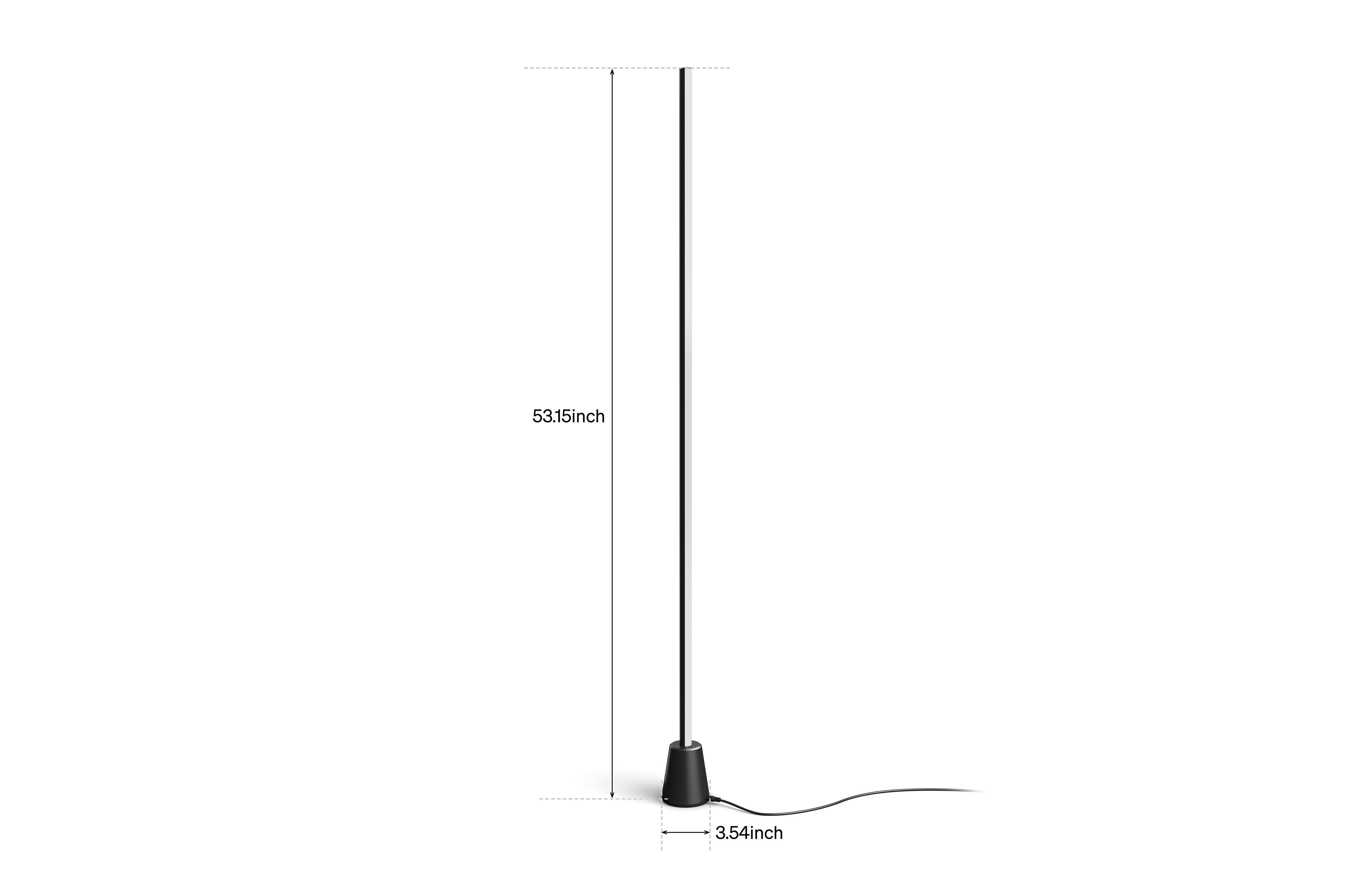 Philips Hue Play Floor Lamp Large - The Dusk Column angle 1