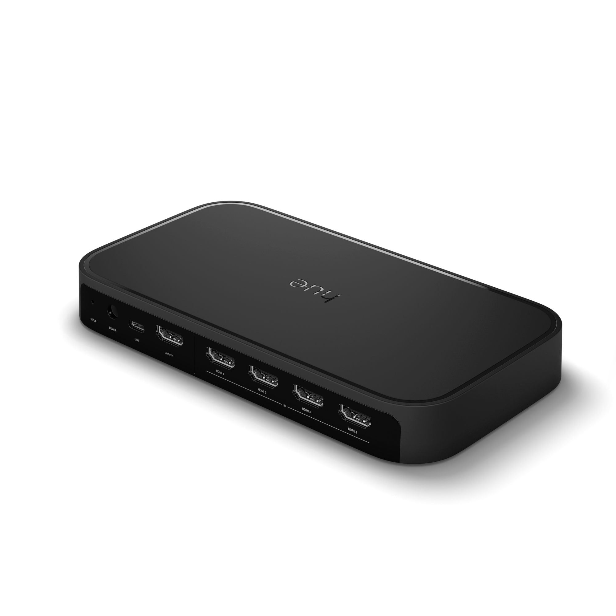Philips Hue Play HDMI Sync Box 8K - The Color Bridge angle 1