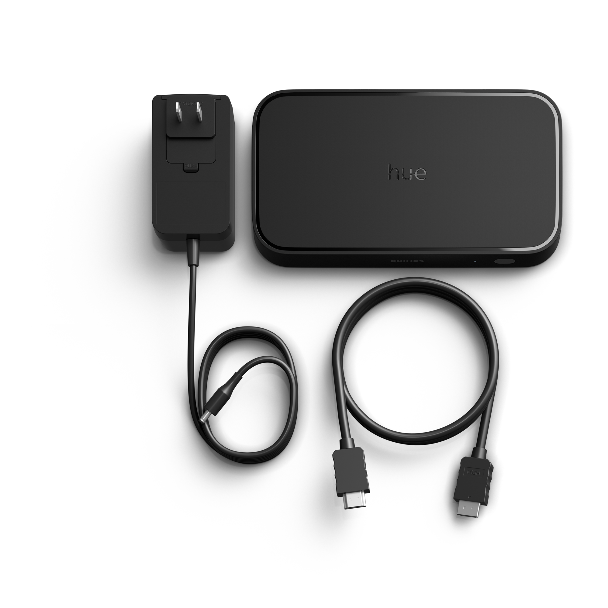 Philips Hue Play HDMI Sync Box 8K - The Color Bridge angle 3