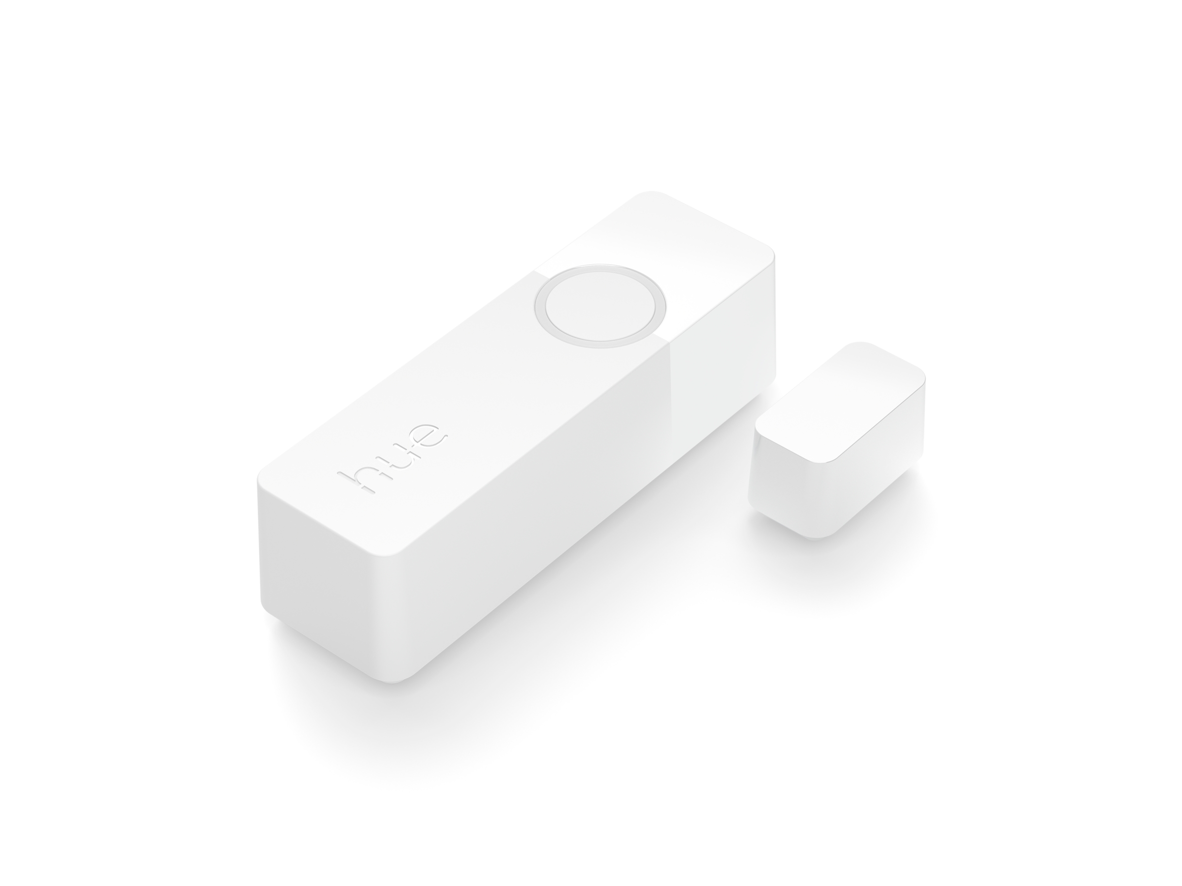 Philips Hue Secure Contact Sensor, White, 1 Pack - The Quiet Sentinel angle 1