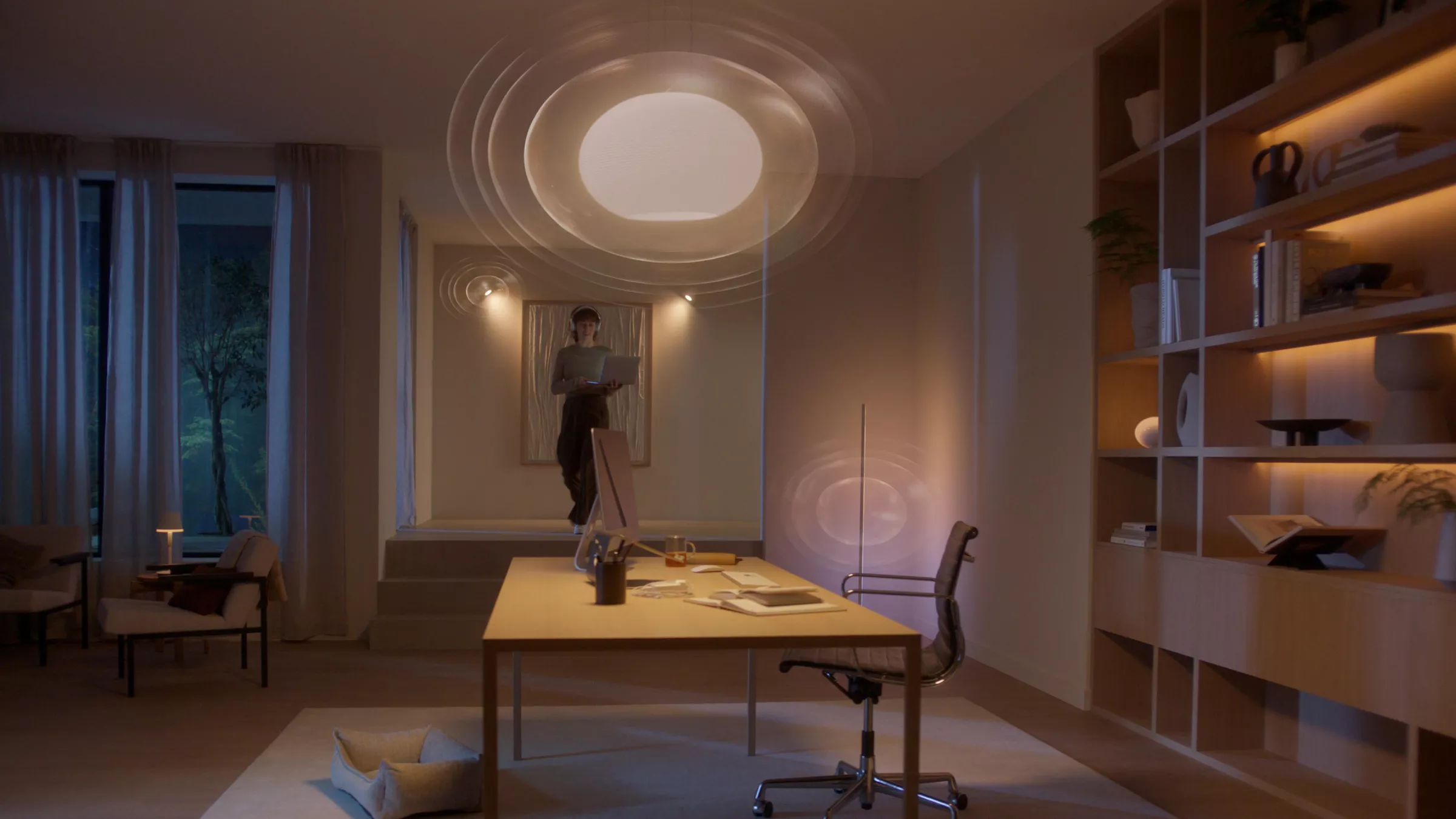 Philips Hue Starter Kit: 3 E26 Bulbs + Tap Dial Switch + Bridge Pro gallery view 5