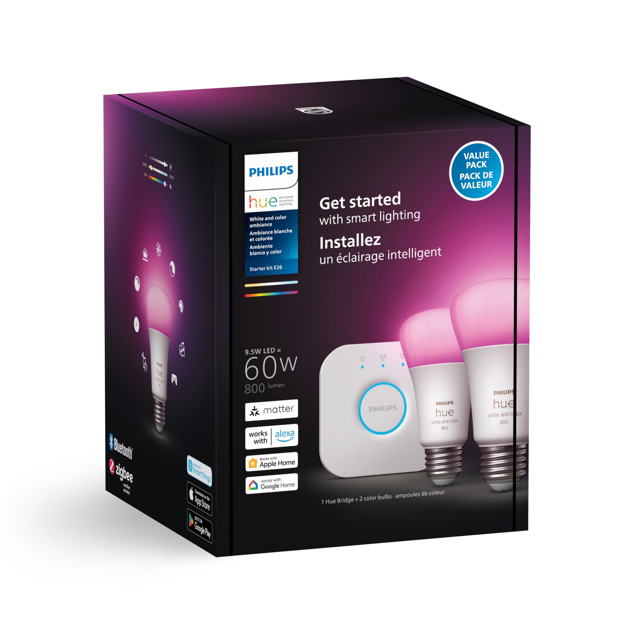 Philips Hue Starter Kit - The Prism of Dusk angle 7