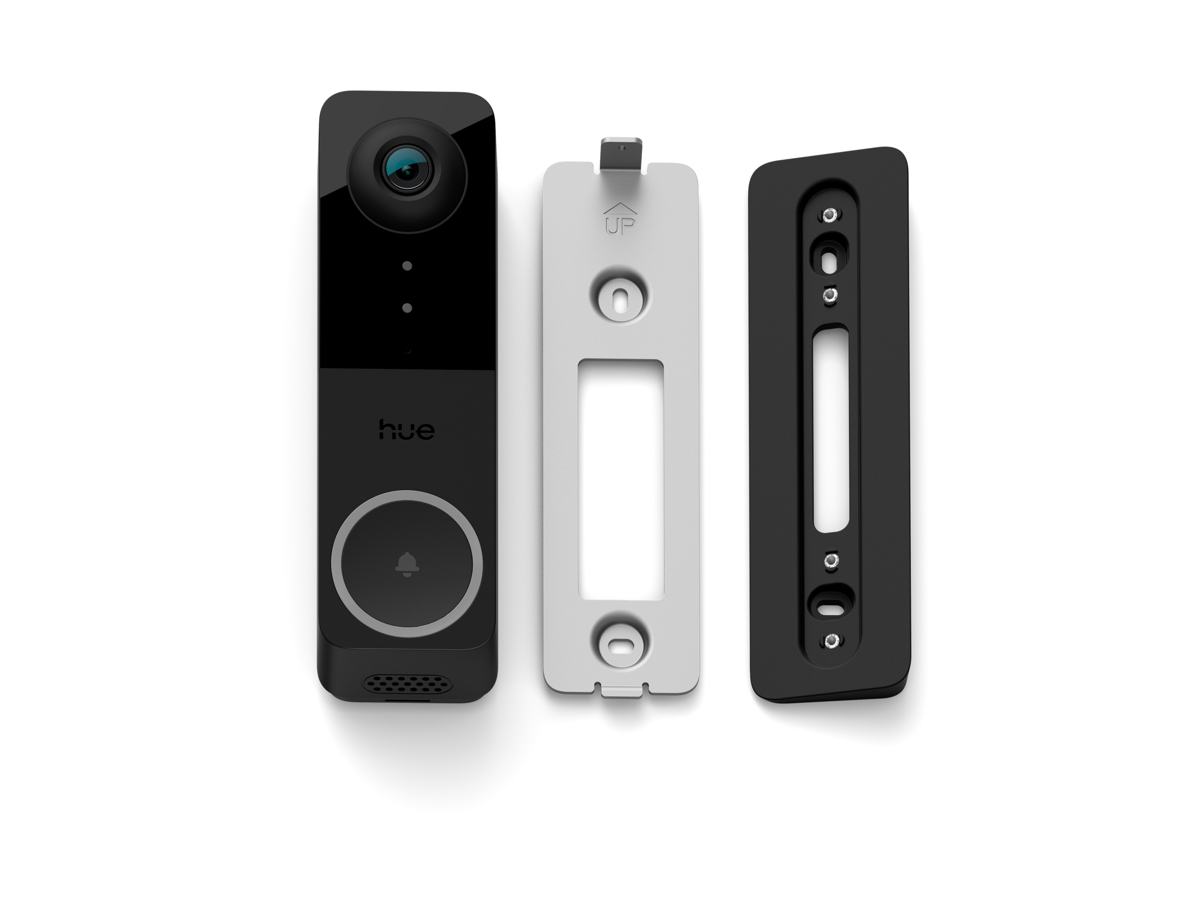 Philips Hue Wired Video Doorbell - The Threshold Eye angle 3