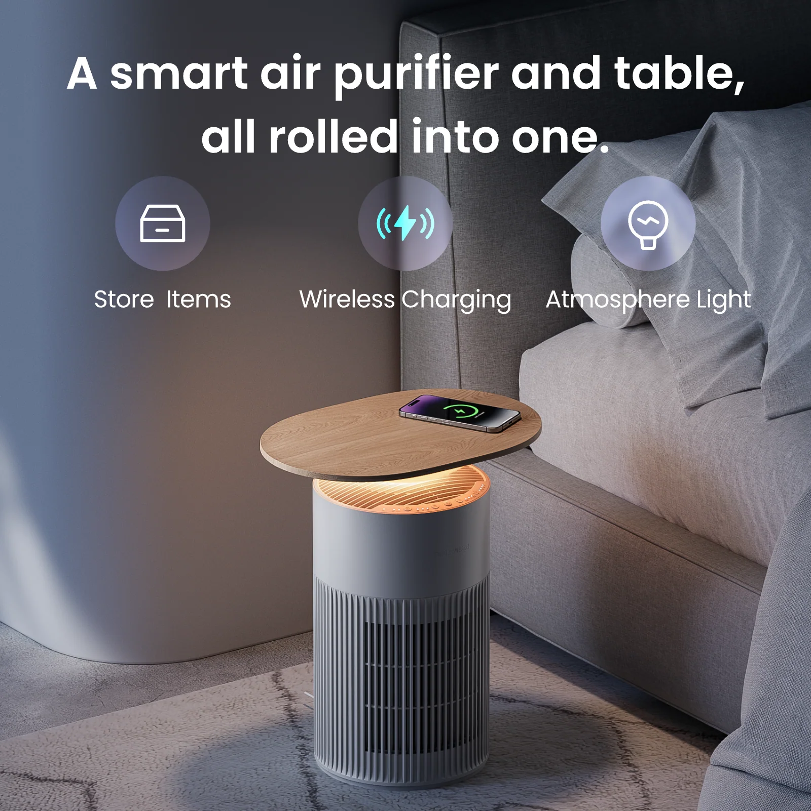 SwitchBot Air Purifier Table gallery view 2
