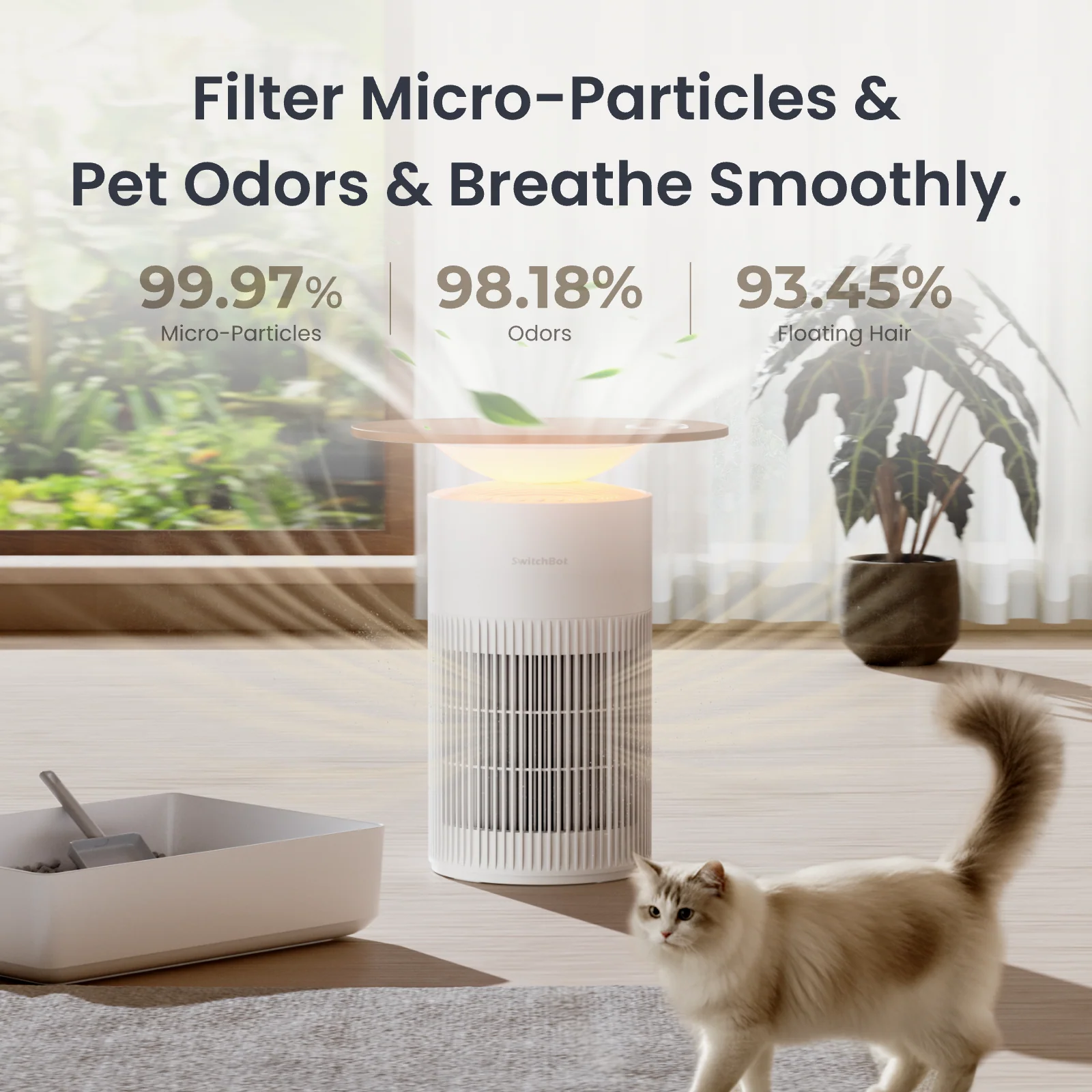 SwitchBot Air Purifier Table gallery view 5