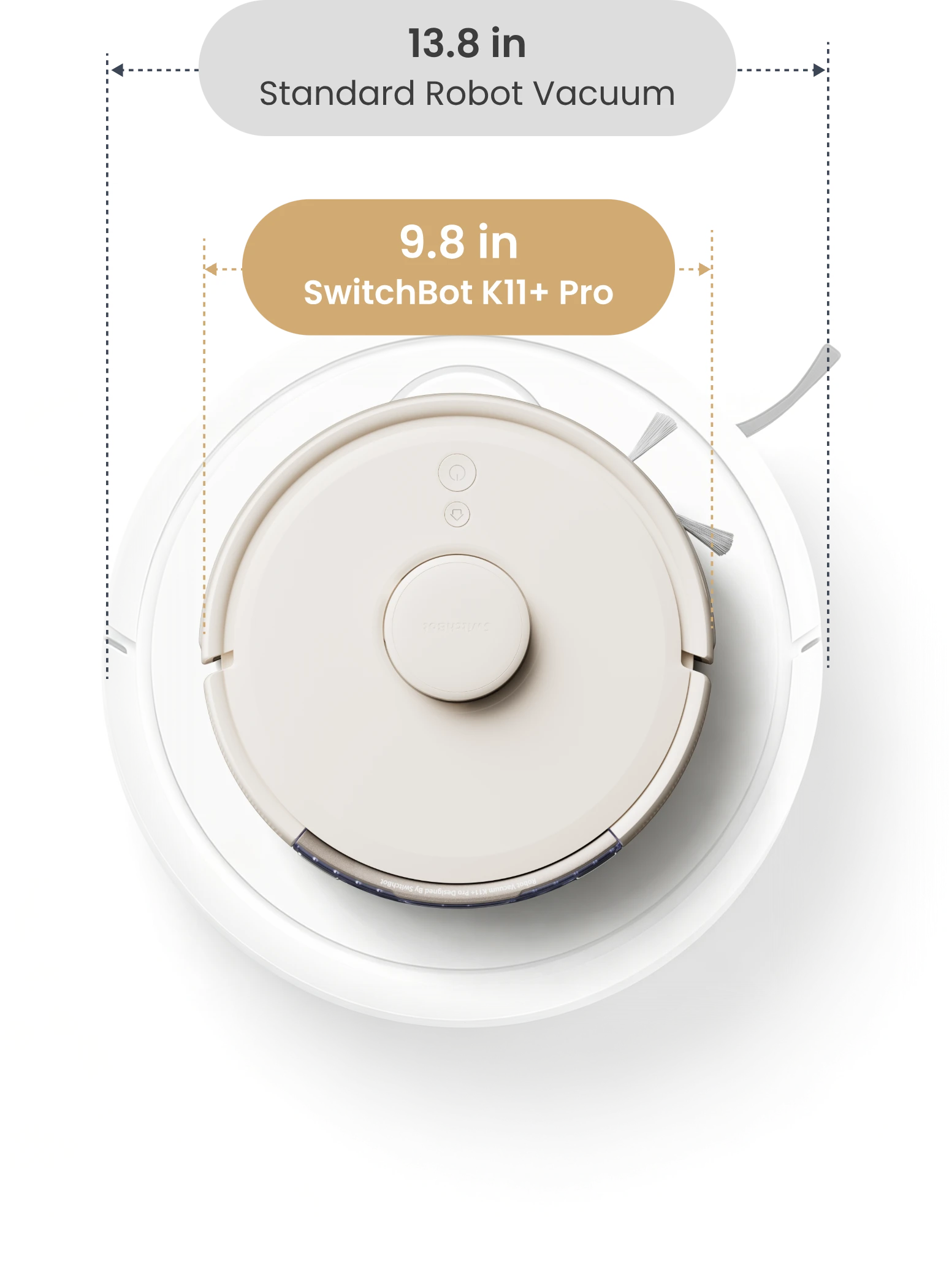 SwitchBot K11+ Pro Robot Vacuum and Mop