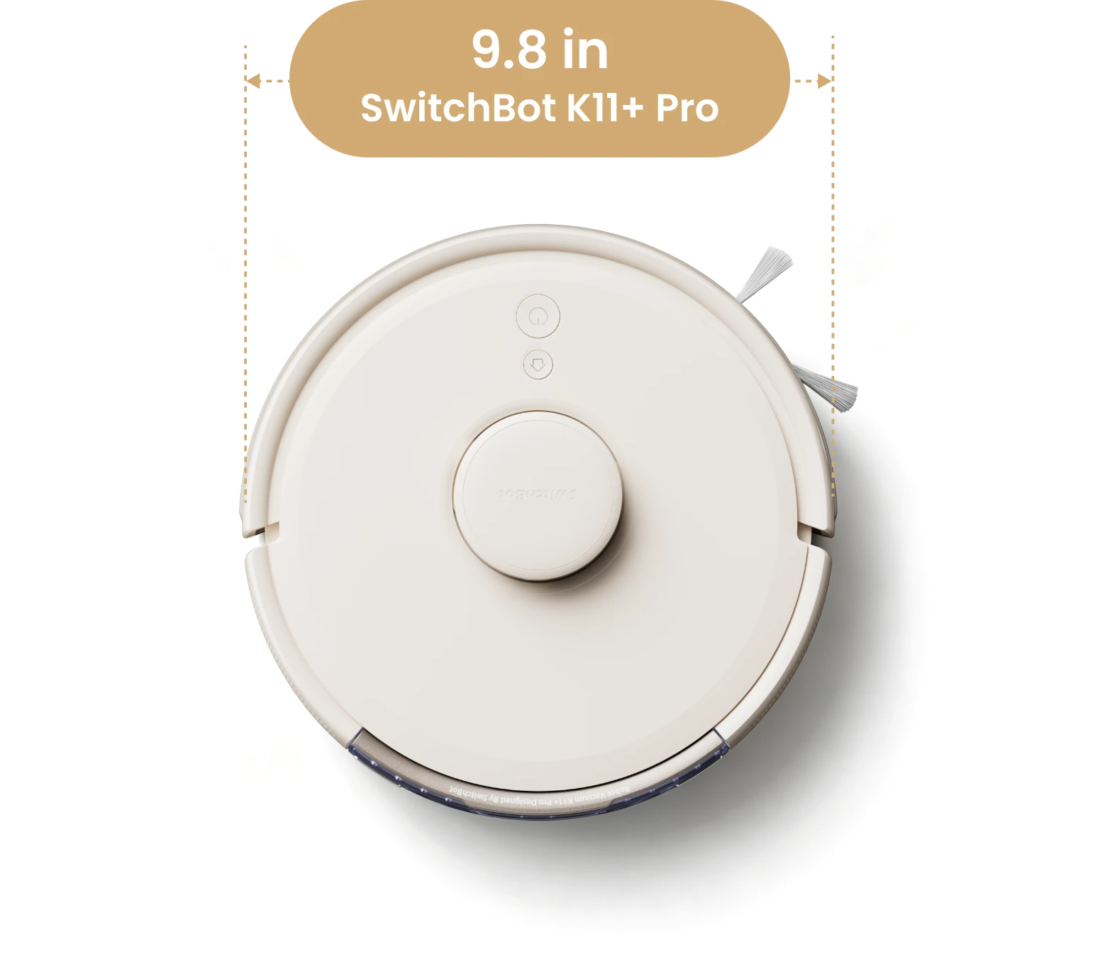 SwitchBot K11+ Pro Robot Vacuum and Mop - The Compact Circuit angle 1