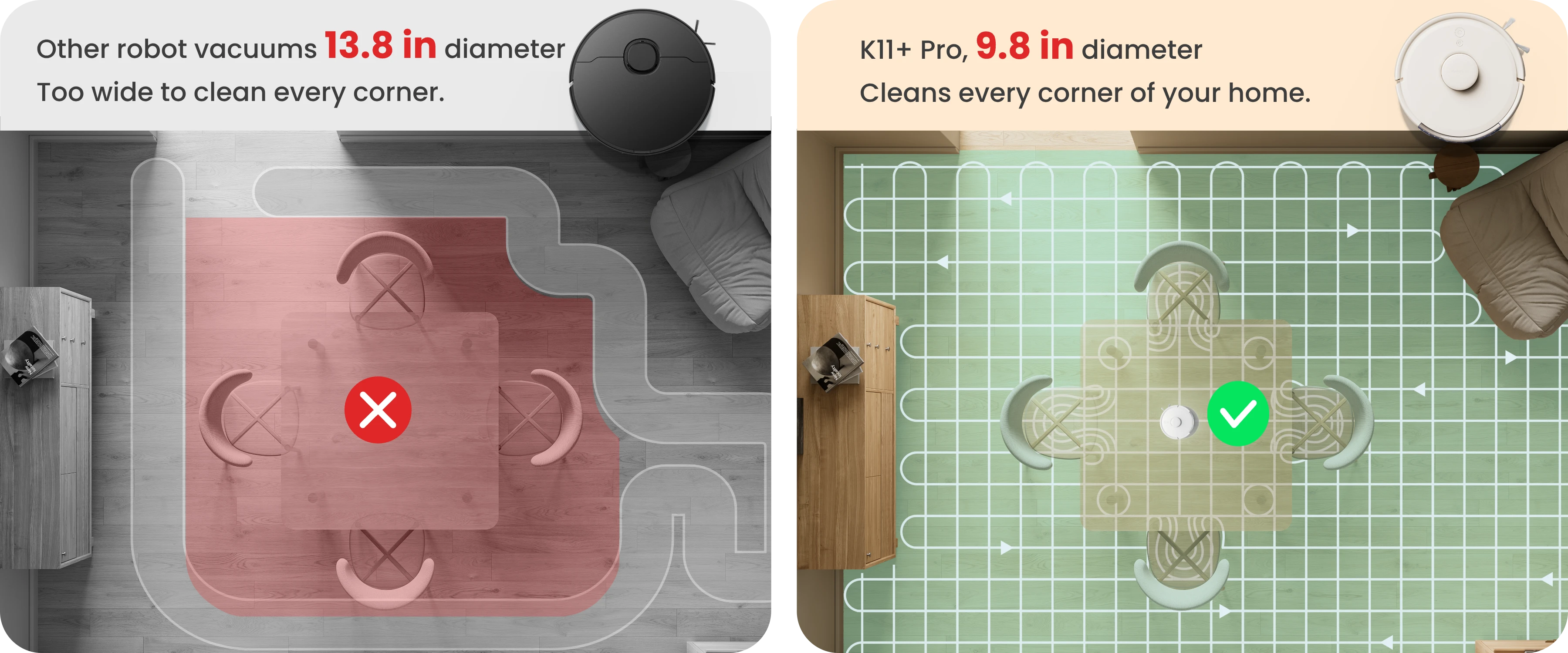 SwitchBot K11+ Pro Robot Vacuum and Mop - The Compact Circuit angle 4