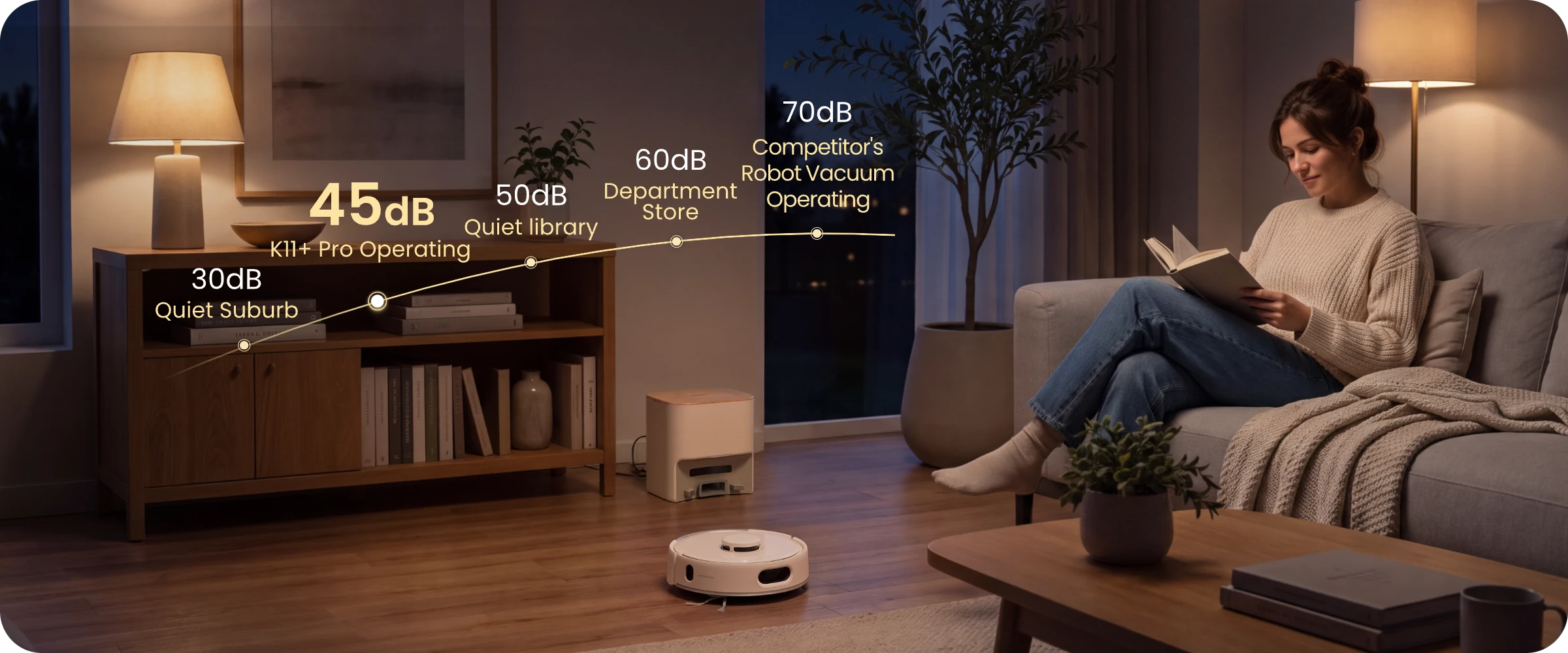 SwitchBot K11+ Pro Robot Vacuum and Mop - The Compact Circuit angle 6