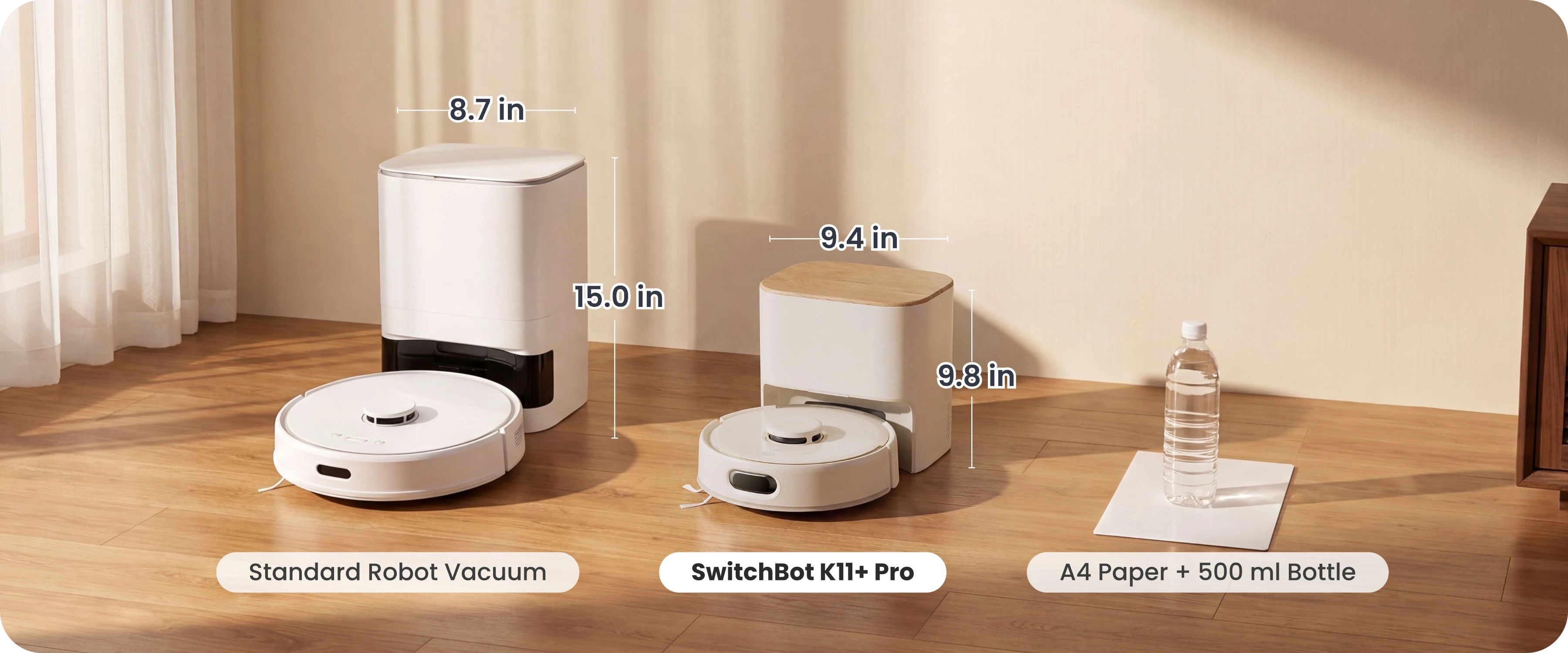 SwitchBot K11+ Pro Robot Vacuum and Mop - The Compact Circuit angle 7