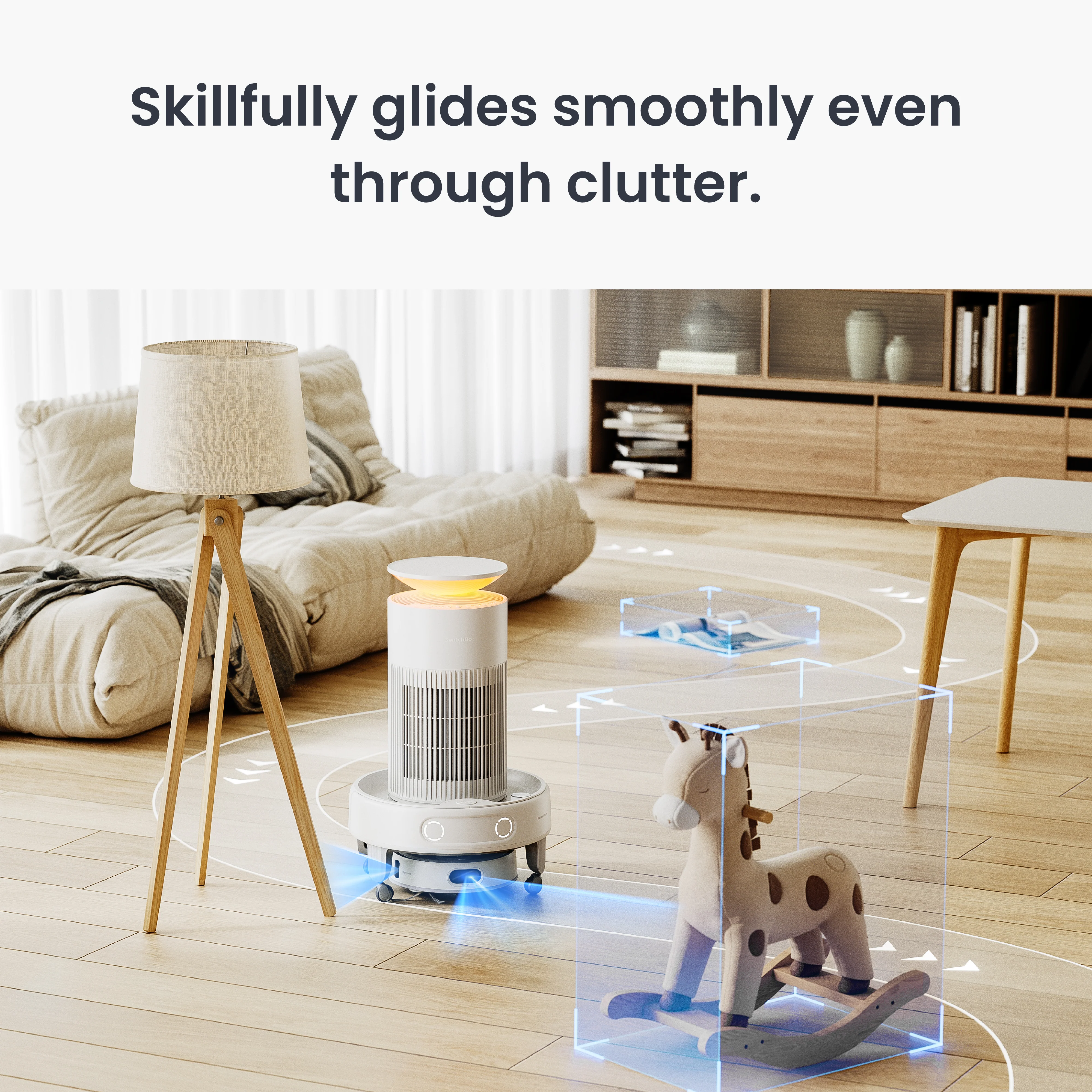 SwitchBot K20+ Pro - The Under-Room Circuit angle 6