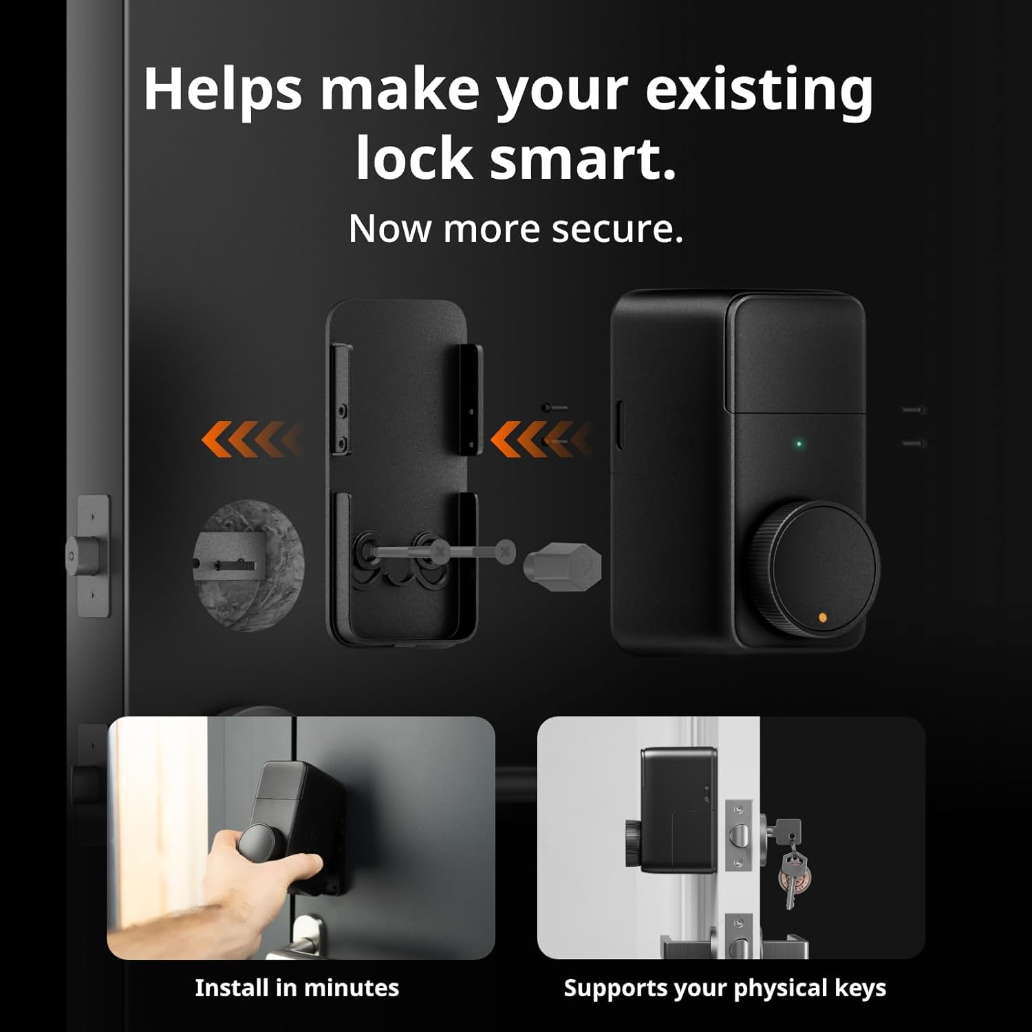 SwitchBot Lock Pro - The Vault-Keeper angle 2