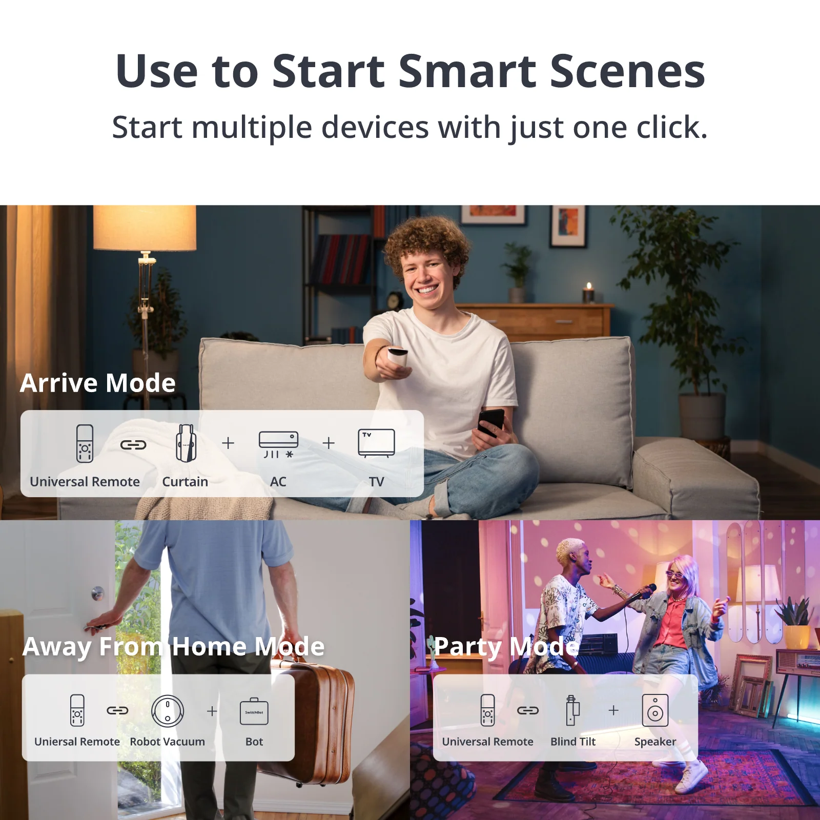 SwitchBot Universal Remote - The Room Hand angle 5
