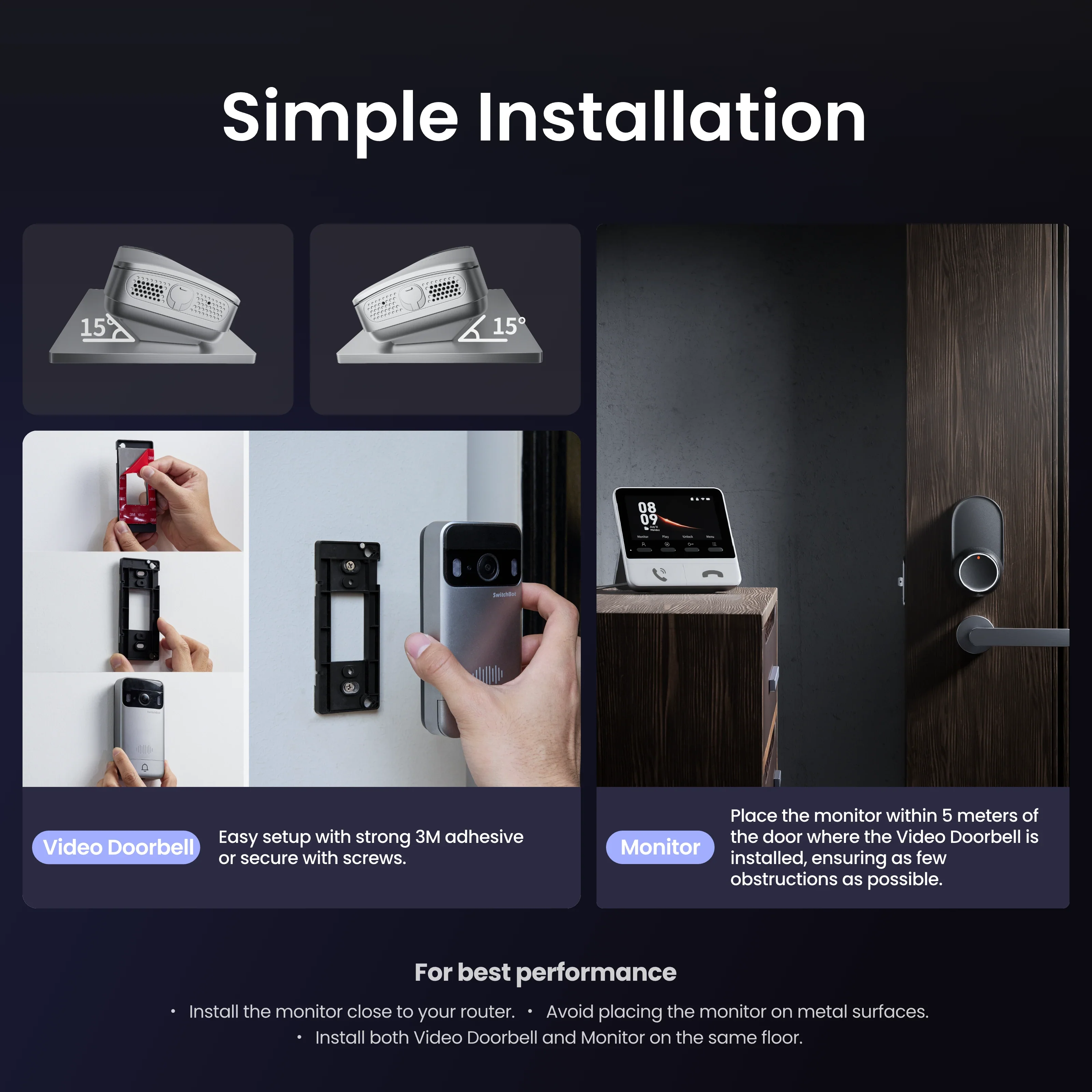 SwitchBot Smart Video Doorbell gallery view 5