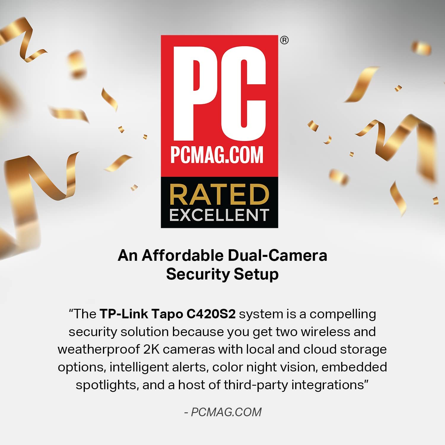 TP-Link Tapo C420S2 - The Perimeter Watch angle 2